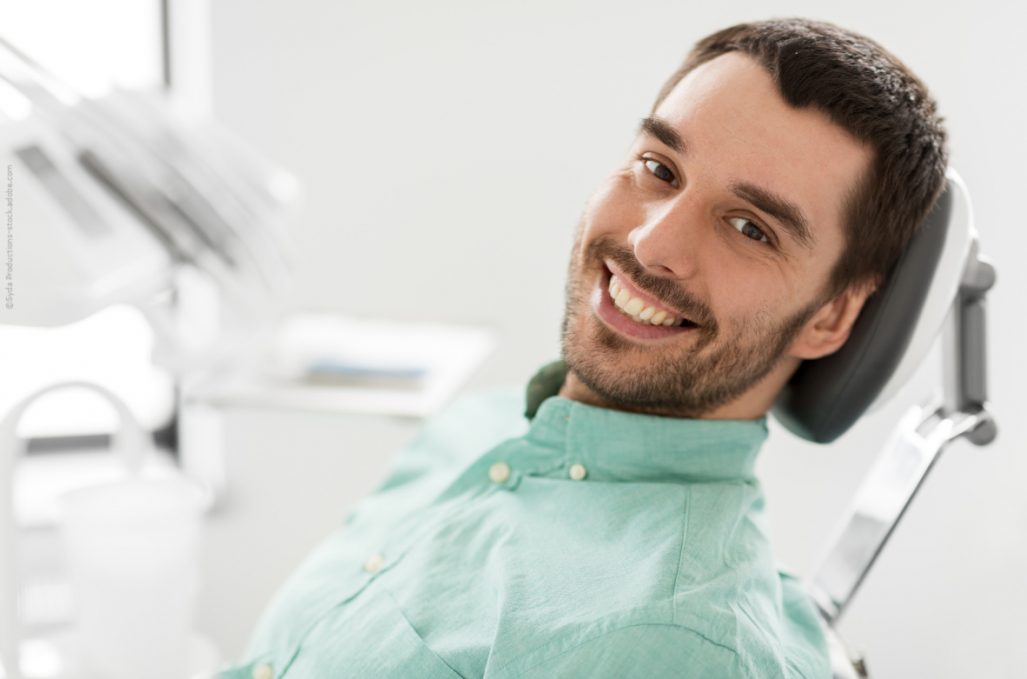 happy dental patient